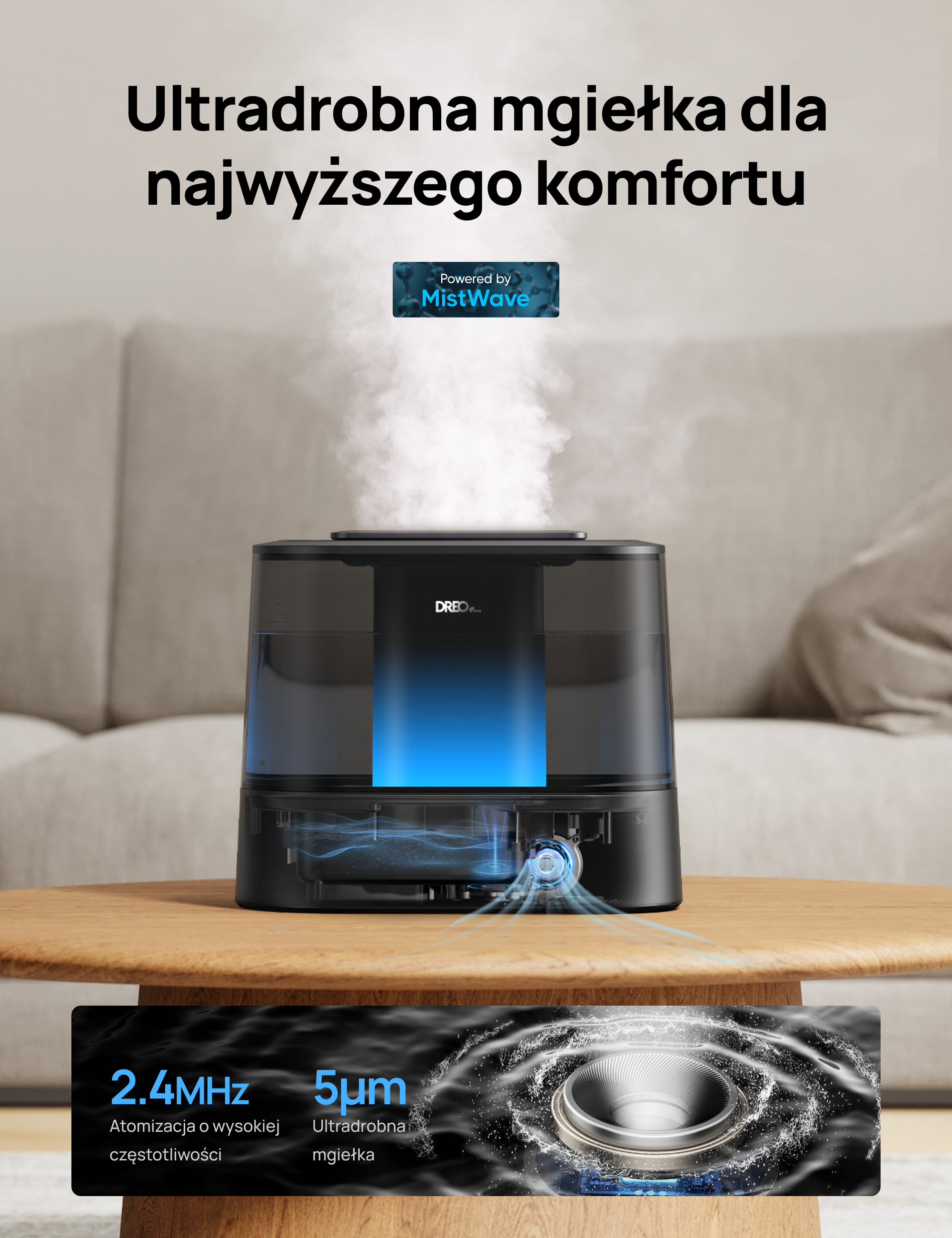 Nawilżacz DREO 420S 4L