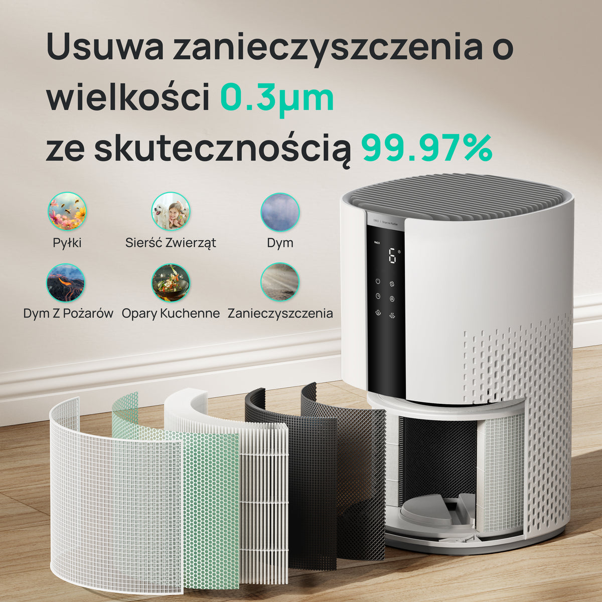 Oczyszczacz powietrza DREO Air Purifier 337S