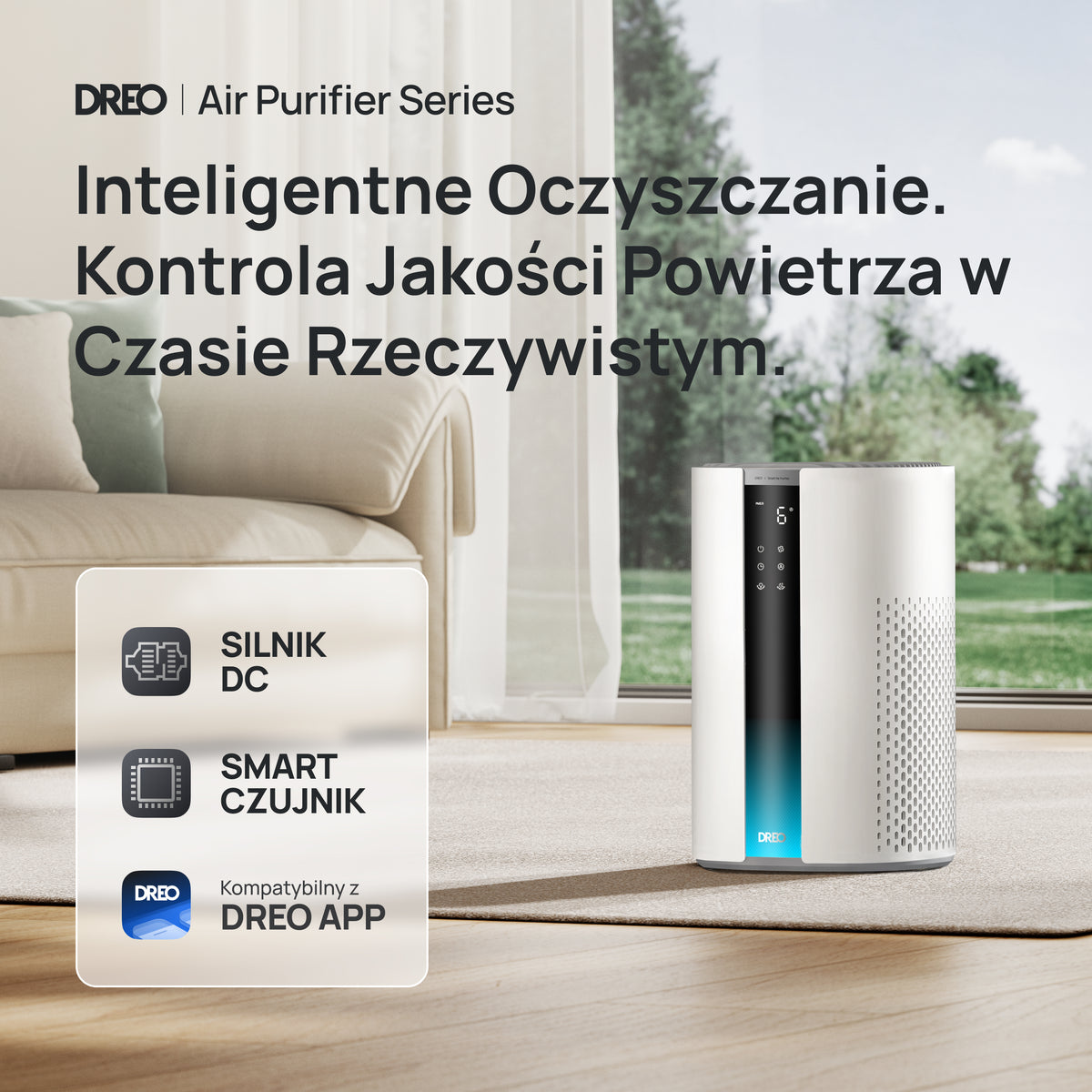 Oczyszczacz powietrza DREO Air Purifier 337S