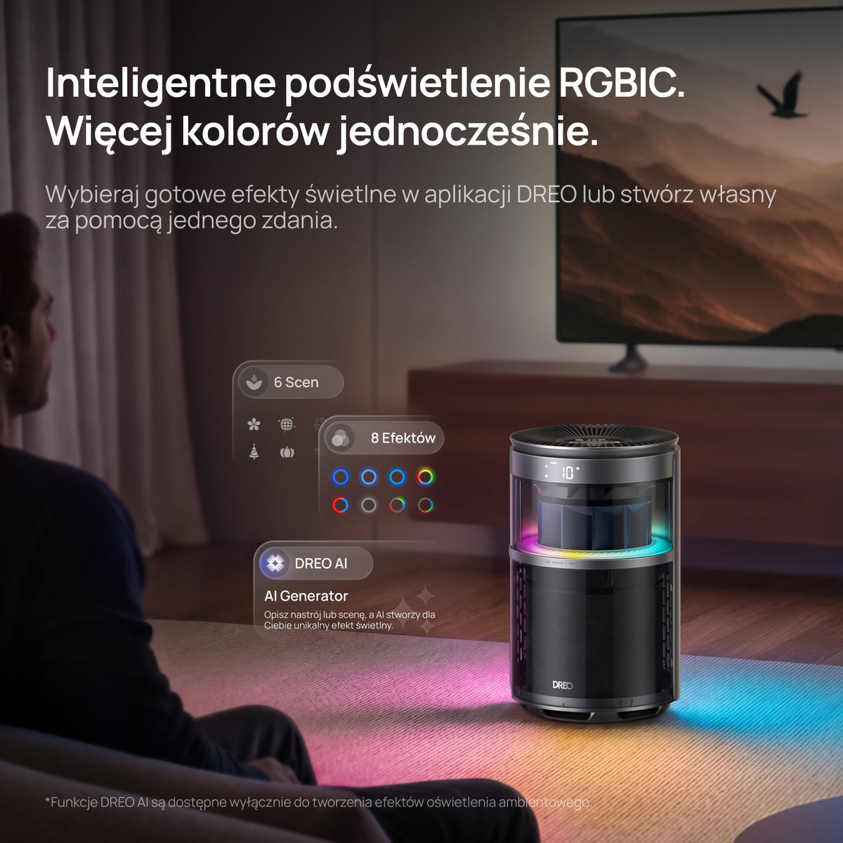 Oczyszczacz powietrza DREO Air Purifier 530AS