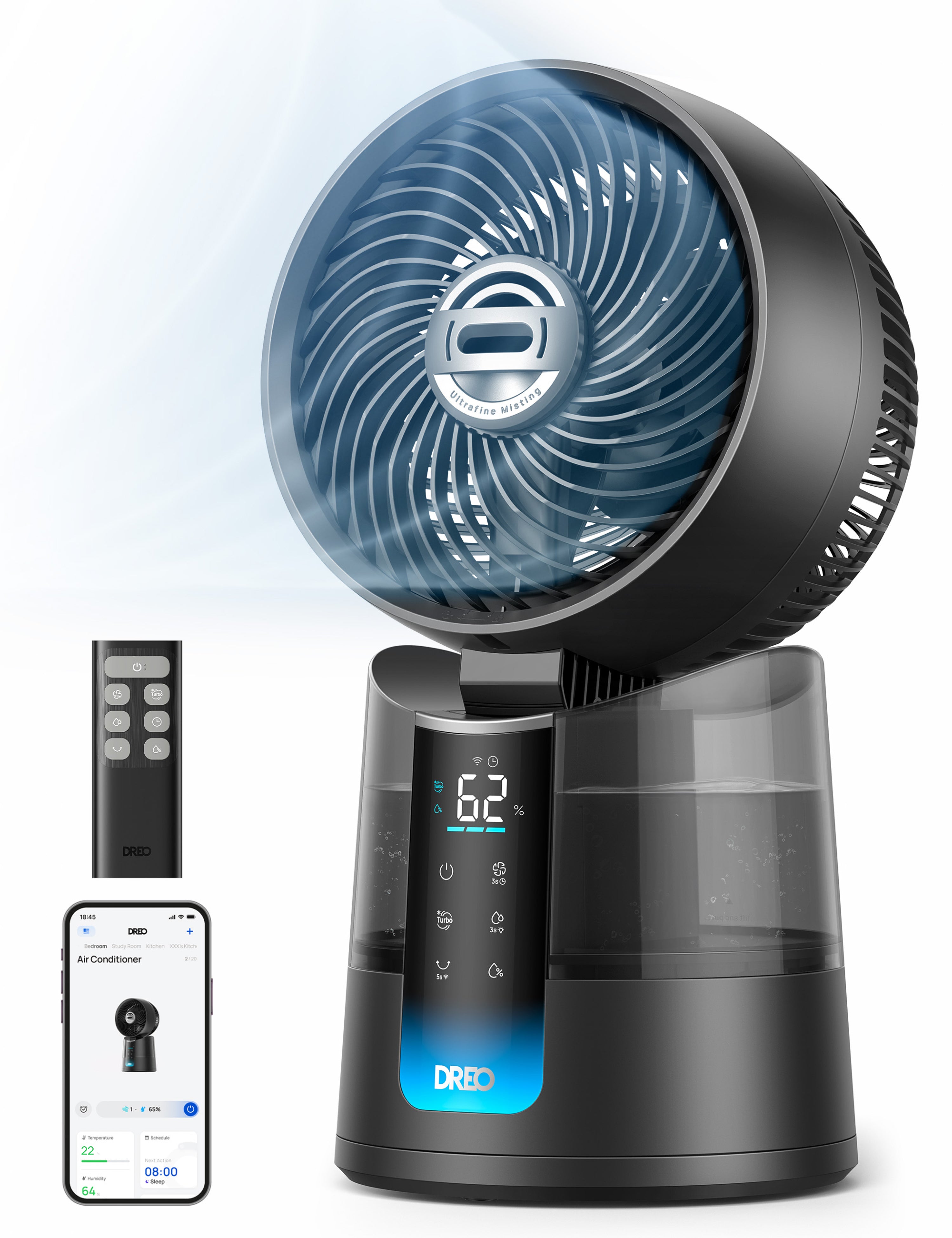 DREO Turbo Misting Fan 516S