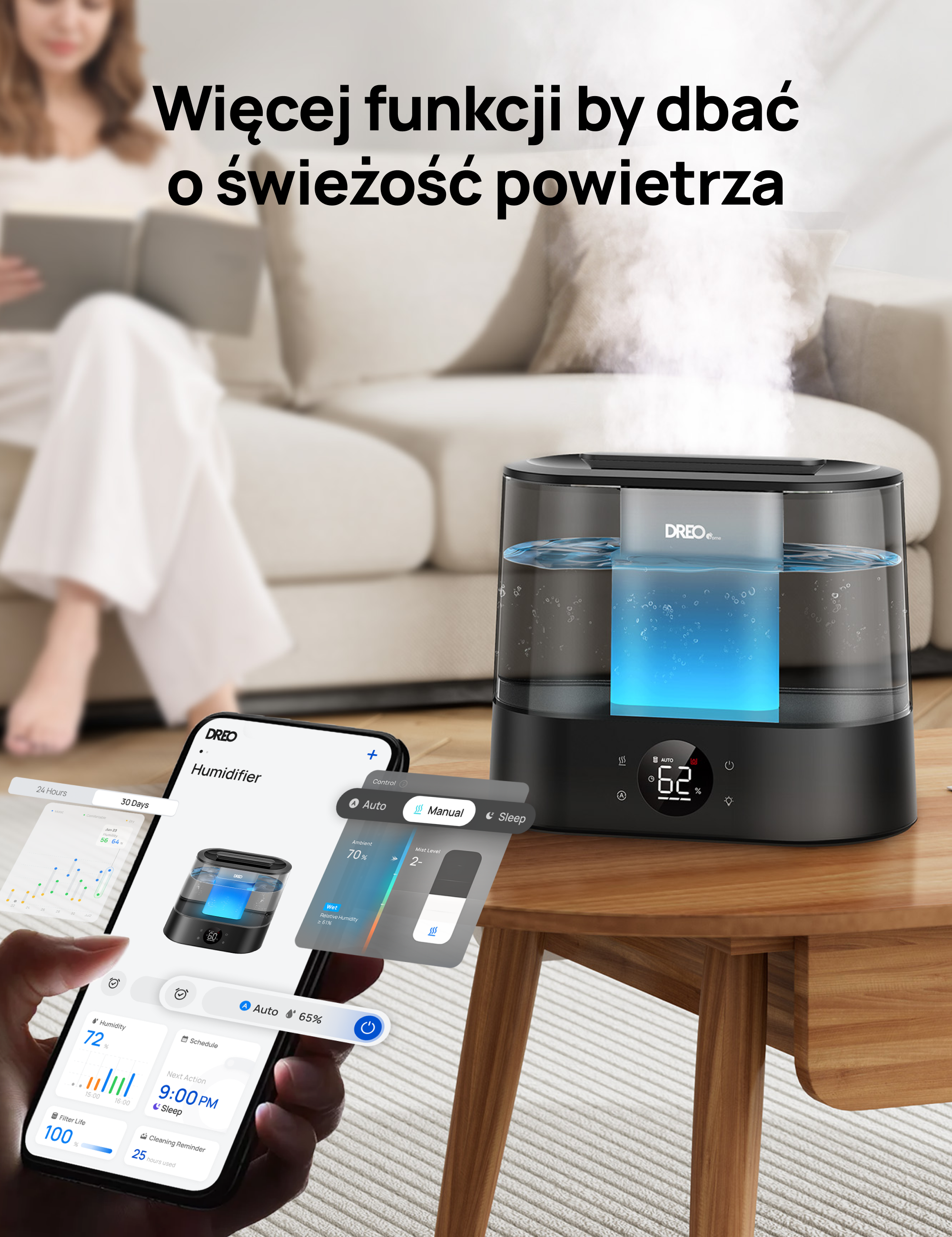 Nawilżacz DREO 420S 4L