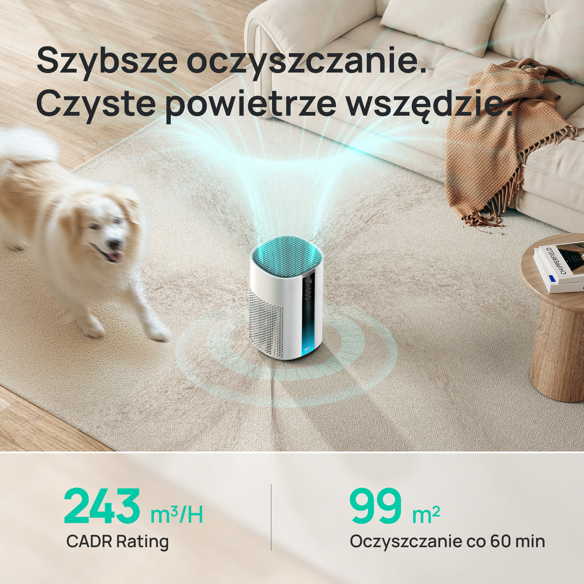 Oczyszczacz powietrza DREO Air Purifier 337S