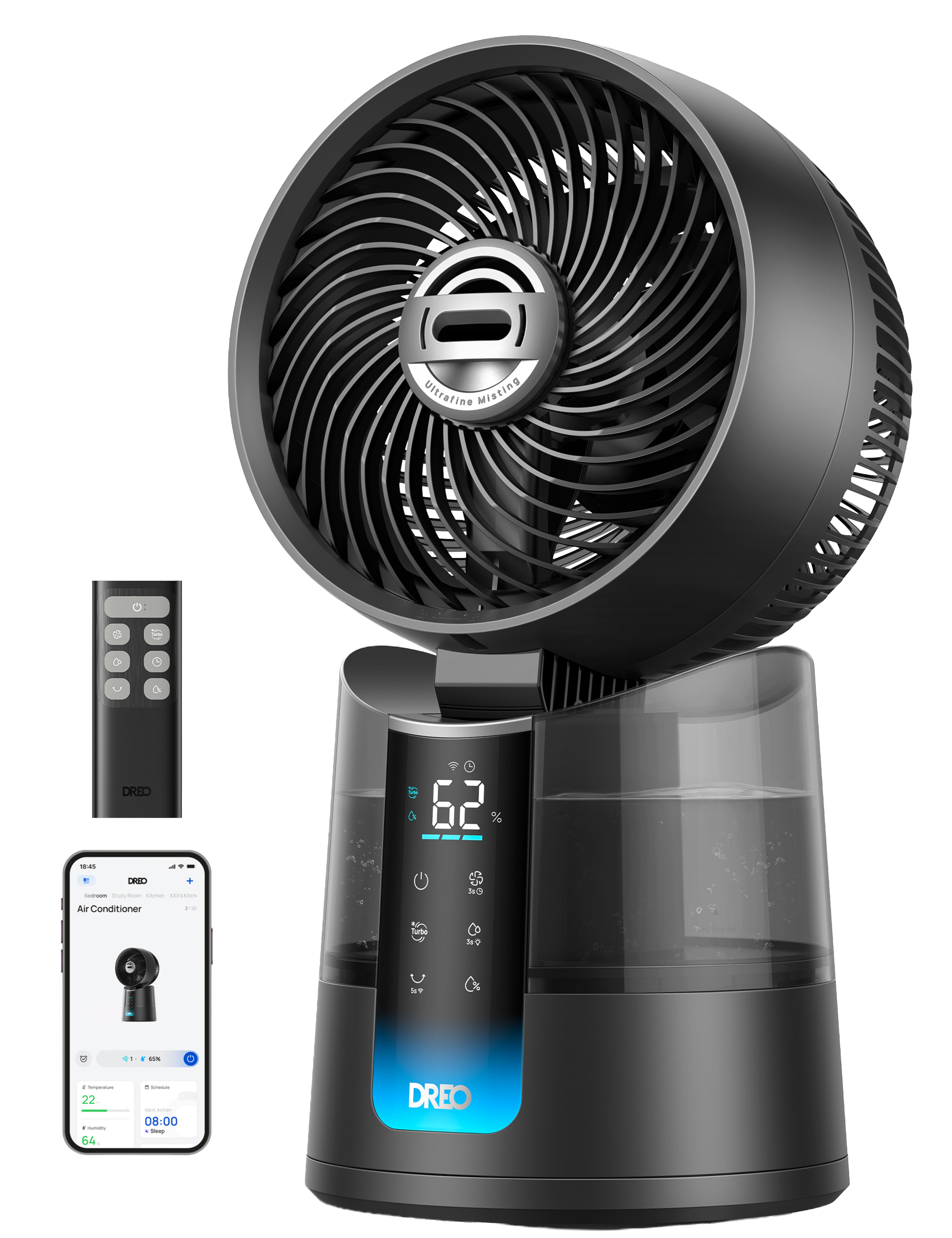 DREO Turbo Misting Fan 516S