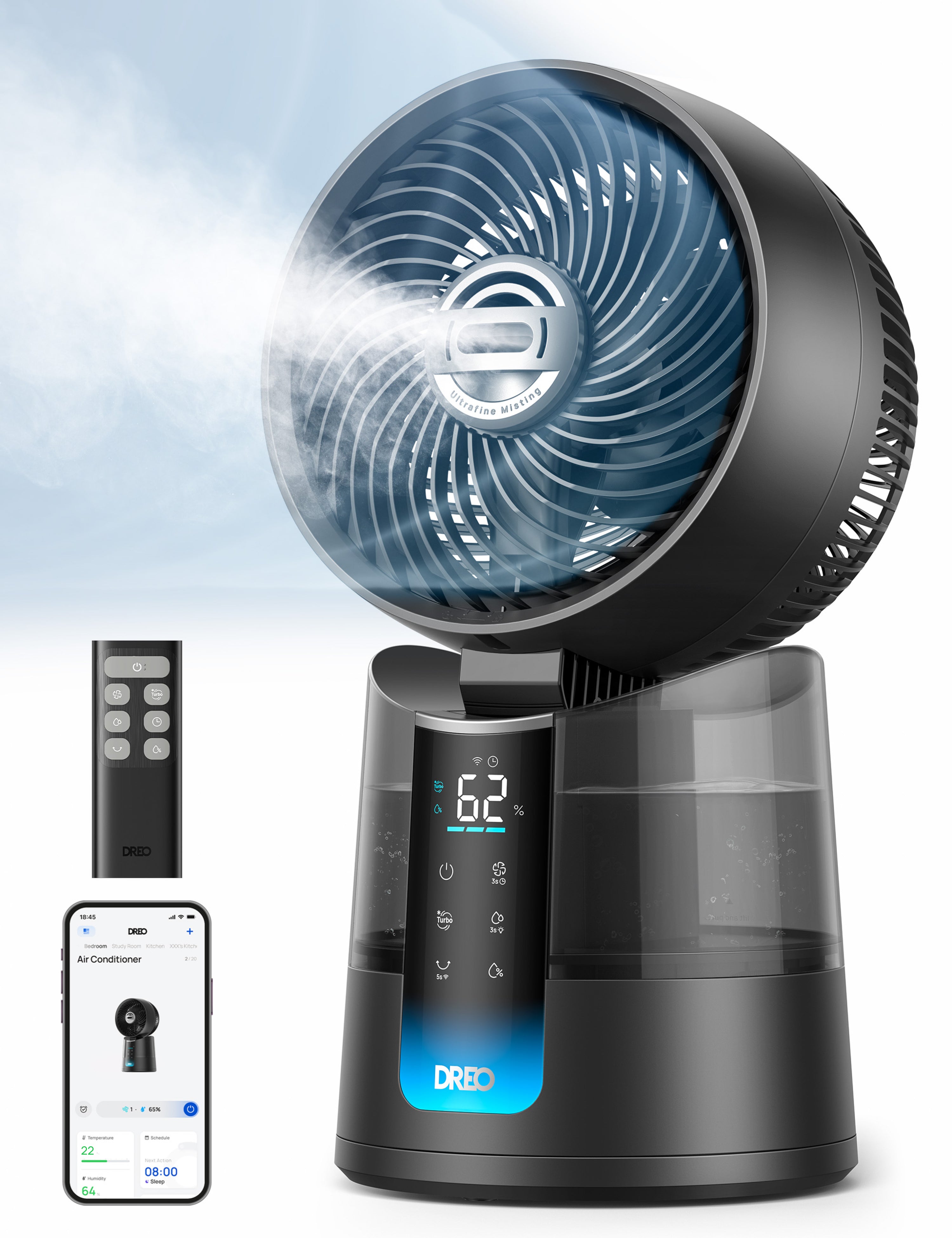 DREO Turbo Misting Fan 516S