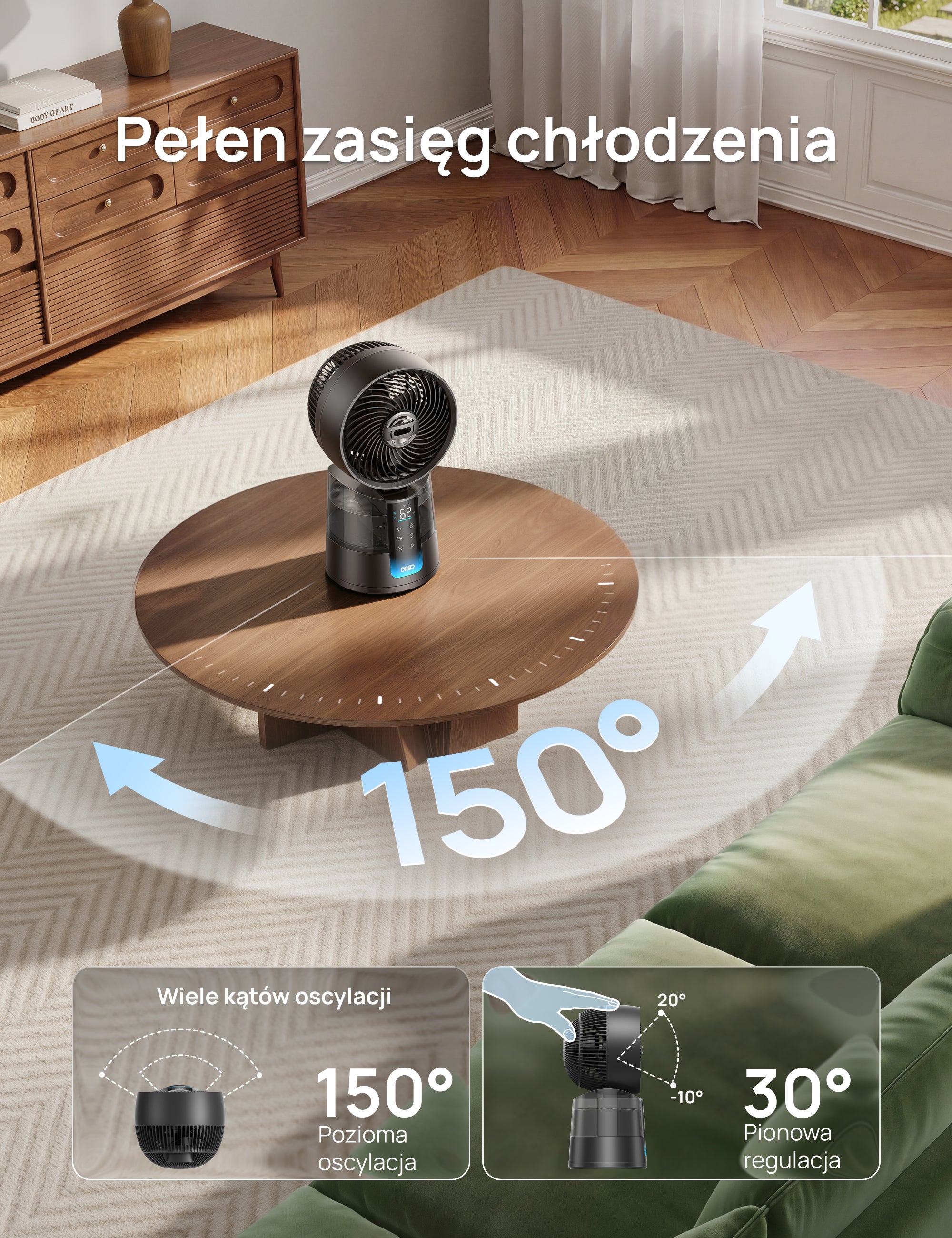 DREO Turbo Misting Fan 516S