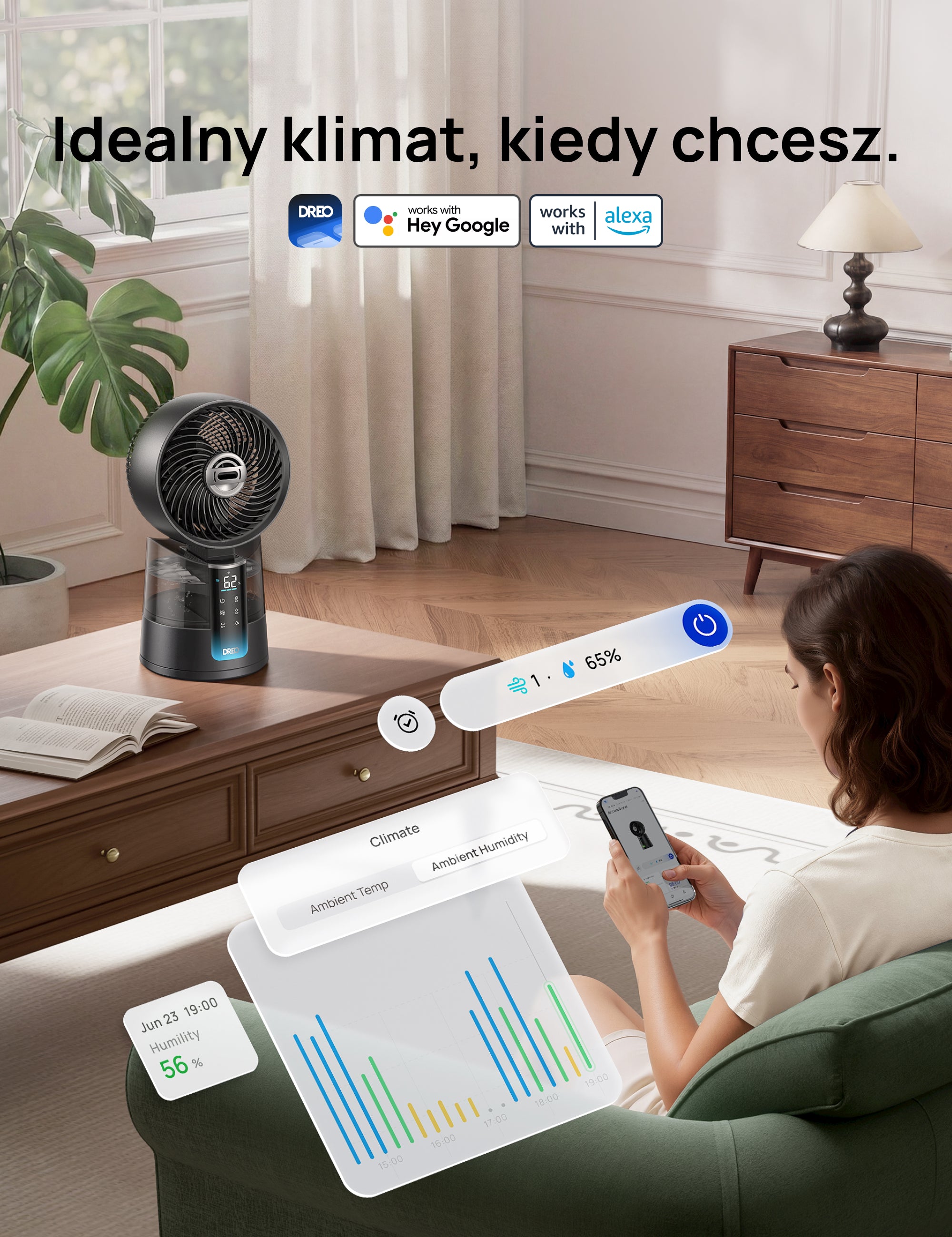 DREO Turbo Misting Fan 516S