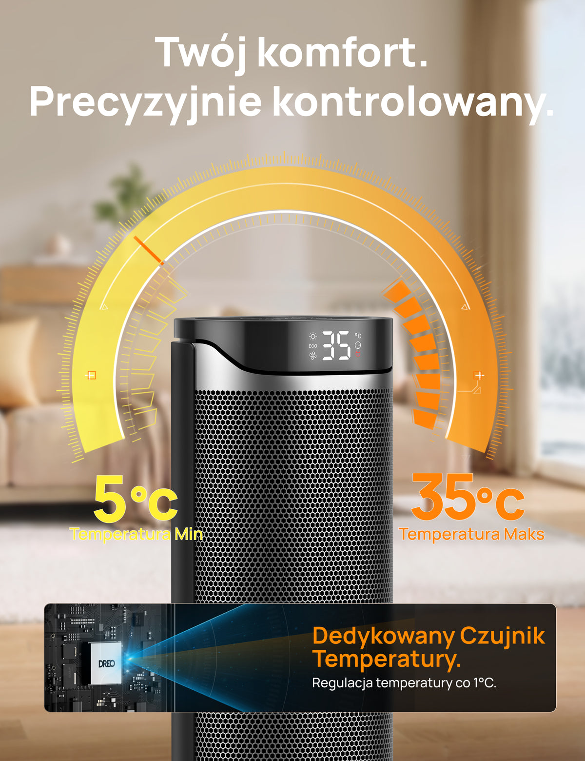 Grzejnik DREO Solaris SH619