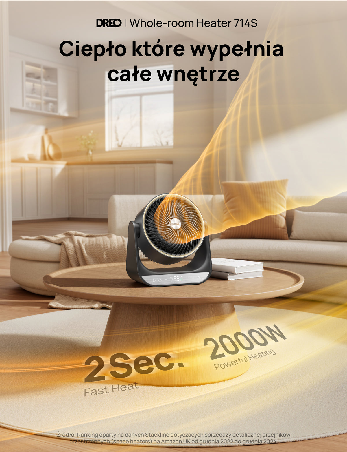 Grzejnik DREO Whole Room Heater 714S