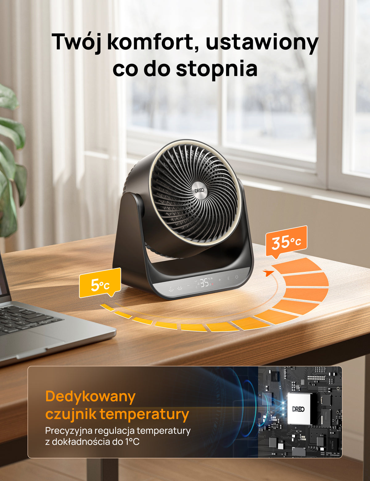 Grzejnik DREO Whole Room Heater 714S