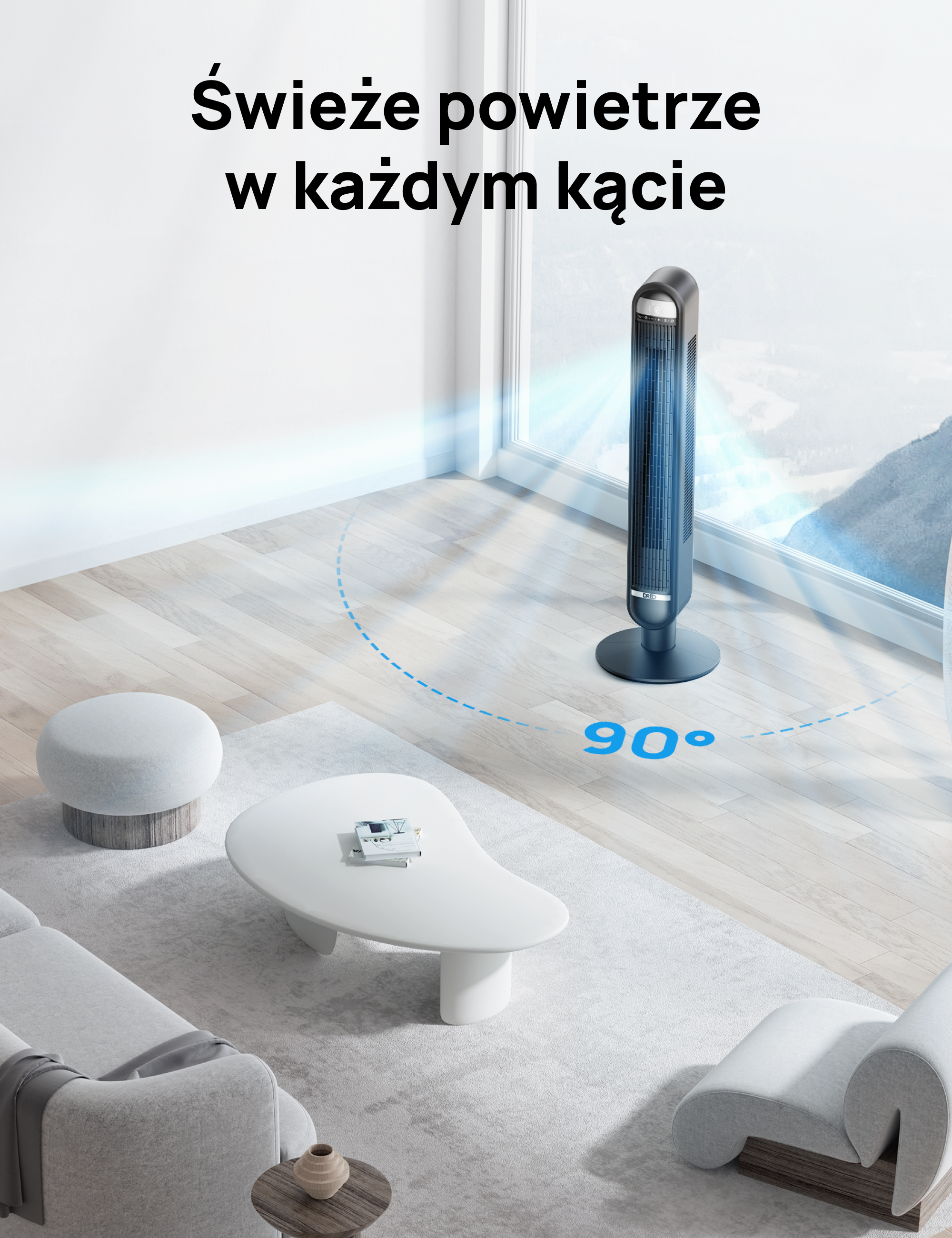 Wentylator kolumnowy DREO Cruiser TF609